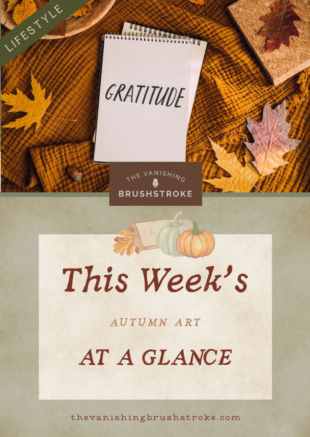 Thanks Giving Time, a Time for Gratitude